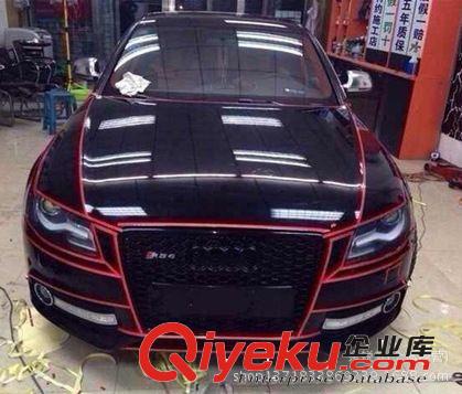 供應(yīng)新品3M反光條 汽車警示貼 車身熒光裝飾條 夜光爆裂改色貼紙原始圖片3