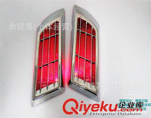雅尼路 太陽(yáng)能改裝進(jìn)風(fēng)口警示燈 仿真通風(fēng)口 裝飾 假風(fēng)口 側(cè)風(fēng)口原始圖片3