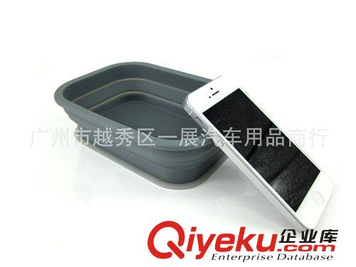 安捷美 戶外必備硅膠手機防滑墊 硅膠多用途折疊盆 車用置物盒原始圖片3