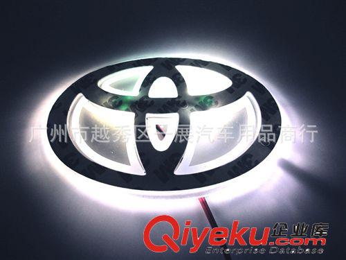 改裝帶燈車標(biāo) 漢蘭達(dá) 花冠 卡羅拉 前后車標(biāo) 發(fā)光車標(biāo)燈 汽車改裝原始圖片3