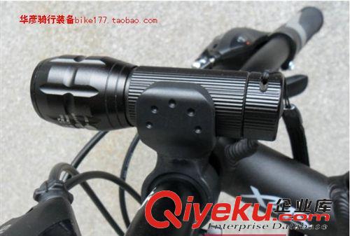 自行車強光手電支架 山地車手電夾 單車電筒座夾 音響夾原始圖片3
