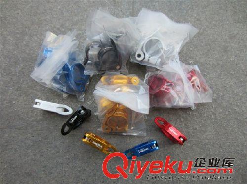 山地車自行車快拆座管夾31.8mm鋁合金坐管夾 CNC彩色坐管夾原始圖片3