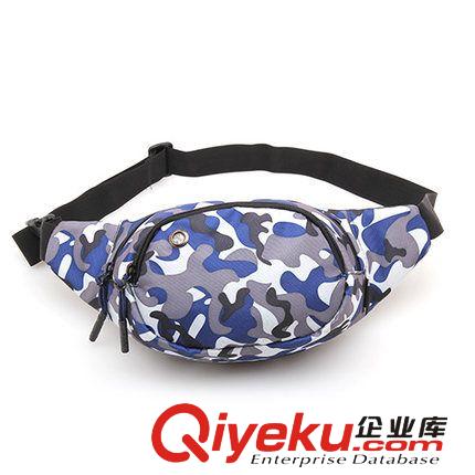 黑色牛津小貼身小腰包男士批發(fā)男人運動包腰包戶外旅