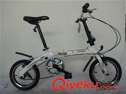 廠價直銷馬威特14寸V剎刀圈折疊自行車