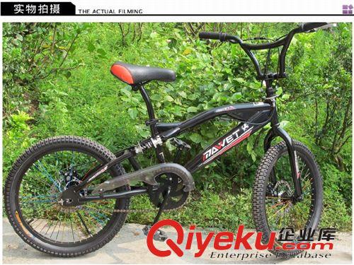 tj促銷20寸雙避震碟剎表演車 48線碟剎BMX小輪車表演車原始圖片2