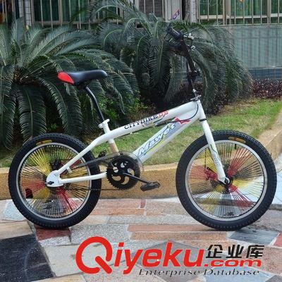 馬威特20寸四葉輪BMX小輪車花式表演車 競技一體輪BMX街車 自行車