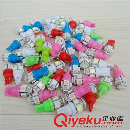 摩托車彩燈5050 5SMD 汽車LED燈 LED插泡車燈改裝 示寬燈原始圖片2