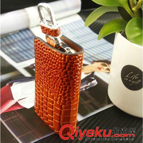 廠家直銷汽車鑰匙包 鱷魚皮車標鑰匙包 汽車必備內(nèi)飾品 專車專用原始圖片3