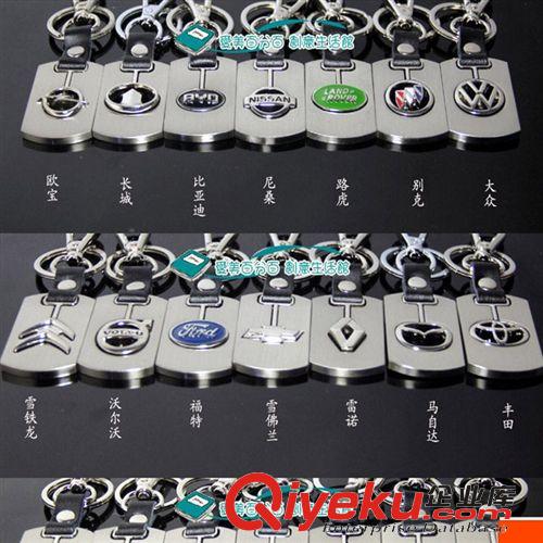 gd車標(biāo)鑰匙扣 創(chuàng)意皮質(zhì)車標(biāo)金屬鑰匙扣 zp鑰匙扣 汽車鑰匙扣原始圖片2