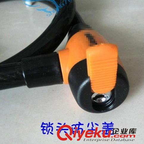zp中立車鎖自行車鎖防盜鎖山地自行車鎖出口直徑15長度1M黑色原始圖片2