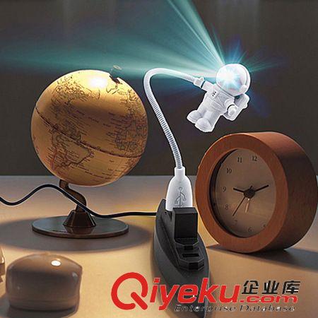 宇航員USB燈 LED筆記本小夜燈 Doulex創意太空人鍵盤燈 獨立開關原始圖片3