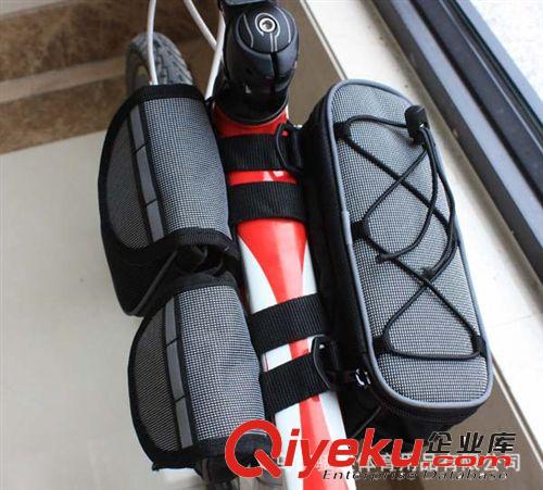 自行車包上管車龍頭包車前包手機包山地車前包四合一包帶防雨罩原始圖片3