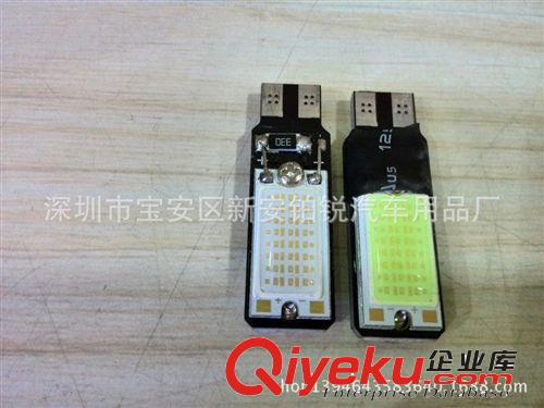 新款COB免解碼 汽車超薄LED示寬燈 T10大功率高亮示廓燈 W5W小燈原始圖片2