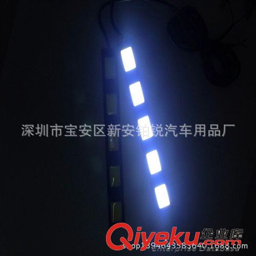 廠家直銷COB5燈超薄大功率日間行車燈 通用日行燈 防水日行燈原始圖片3