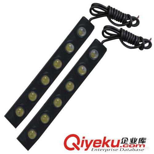 汽車高亮LED日行燈 可彎曲軟膠鷹眼日間行車 超防水 倒車燈6燈