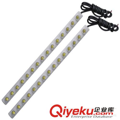 汽車高亮LED日行燈 可彎曲軟膠鷹眼日間行車 超防水 倒車燈15燈原始圖片3