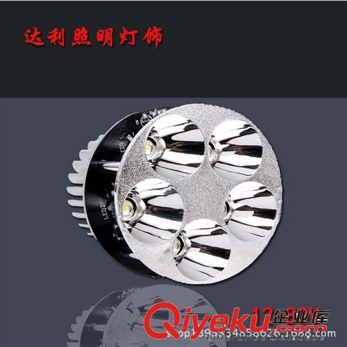 電動車燈 圓形5珠 摩托車led大燈12v-80v通用大燈 廠家直銷