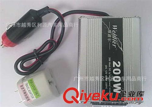 車載逆變器 12v轉220v 汽車電源轉換器 變壓器200W USB插座原始圖片2