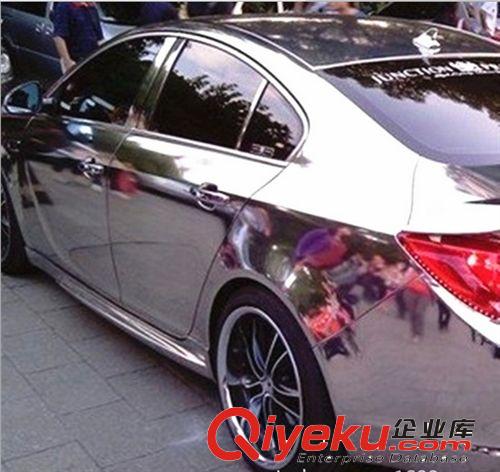 汽車電鍍膜改色膜 電鍍金銀紅藍綠鎢鋼黑改色膜 帶導(dǎo)氣槽原始圖片2