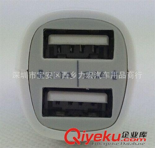 新款2.1A 蘋果 iPhone三星 HTC 小米多功能 車載充電器雙USB車充原始圖片3