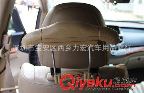汽車車載衣架 不銹鋼椅背衣架 車用衣架 迷你車用衣架 可伸縮原始圖片2