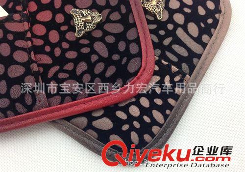 批發  新款豹紋汽車遮陽板CD夾 車載CD包 車用多功能CD板原始圖片2