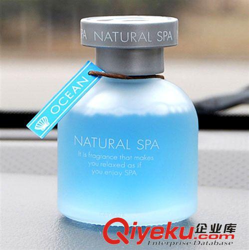 快美特汽車香水座車用香水車載香水?dāng)[件汽車用品淡雅清新海洋綠茶原始圖片2