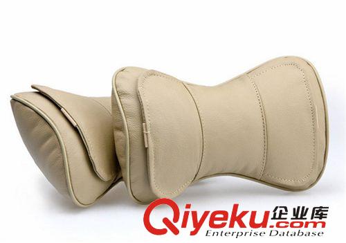 新款zp汽車頭枕 gd頸枕 護(hù)頸枕 骨頭枕 汽車腰靠 一對裝原始圖片2