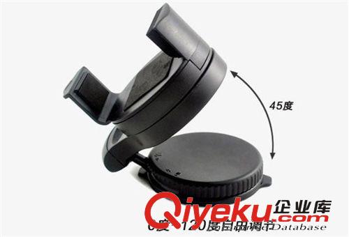 車載手機手機架 汽車導(dǎo)航支架 360°旋轉(zhuǎn)迷你手機架 360度手機架原始圖片2
