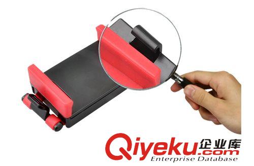 新款汽車方向盤手機架手機固定架汽車手機座蘋果小米手機支架原始圖片2