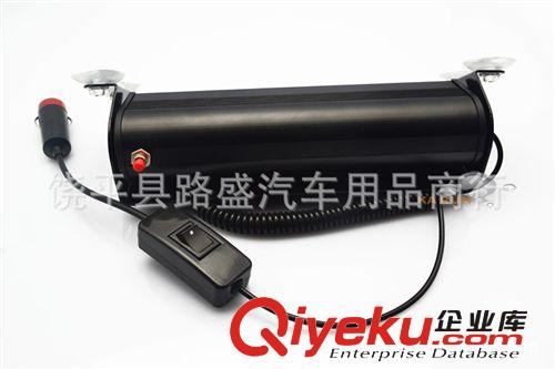 汽車爆閃開道燈 紅藍(lán)爆閃燈 8LED吸盤爆閃燈 頻閃燈 警示燈原始圖片2