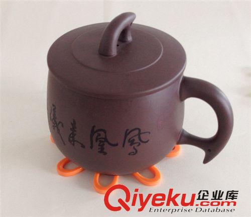 廠家直銷花型防滑杯墊 隔熱墊 餐墊  PVC浴室墊原始圖片2