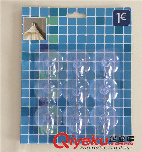 廠家直銷40MMPVC吸盤不銹鋼掛鉤 吸盤鐵掛鉤 強力粘鉤 金屬掛鉤