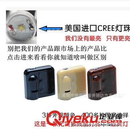 無線迎賓燈 無損車門鐳射投影燈 免打孔免接線汽車led迎賓底盤燈原始圖片3