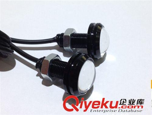 9W 超薄隱形 鷹眼燈螺絲 led倒車燈 日行燈透鏡燈 牌照燈23MM直徑原始圖片3