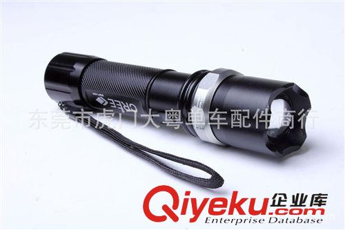 指南針手電直充手電18650充電強光手電筒戶外照明電筒電工手電