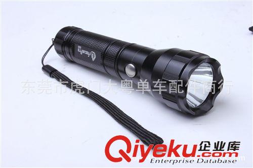 直充強光手電筒　山地自行車前燈迷你多彩手電原始圖片3