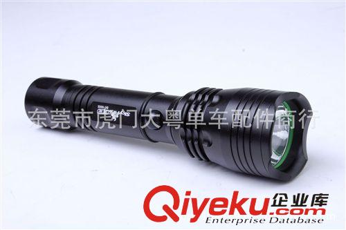 強光手電筒18650電池手電夜騎單車強光手電遠射王LED直充原始圖片3