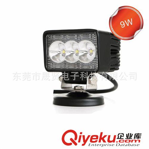 9W LED工作燈 方形聚光工作燈 檢修燈 越野車燈 汽車LED車燈原始圖片2