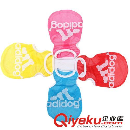 寵物阿迪網(wǎng)眼背心 寵物衣服 狗狗春夏季衣服T恤泰迪衣服現(xiàn)貨供應原始圖片2
