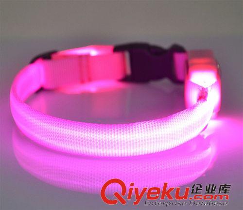 led狗項圈寵物發光項圈狗帶XS素色款寵物用品廠家直銷批發原始圖片2