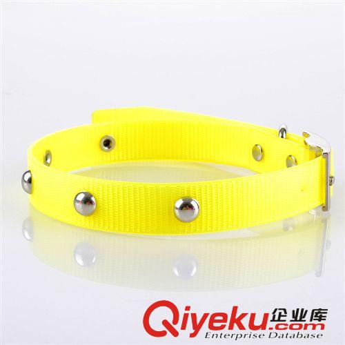 寵物項圈 真皮狗項圈 TPU防水項圈 超結實耐臟狗帶用品現貨批發(fā)原始圖片2