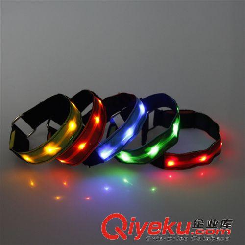 寬2.5cm 燈帶晶格臂帶 LED發(fā)光臂帶 閃光臂帶 反光臂 現(xiàn)貨供應原始圖片3