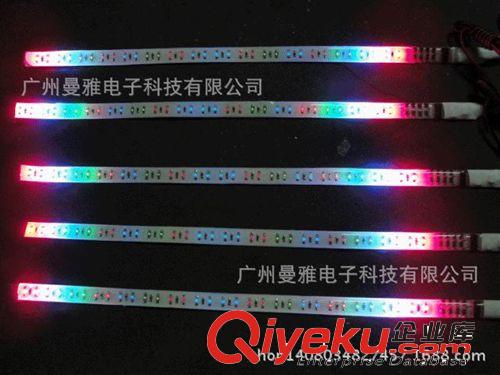 汽車燈飾改裝 霹靂游俠燈 LED行車燈 貼片呼吸燈掃描燈爆閃燈 霹原始圖片2