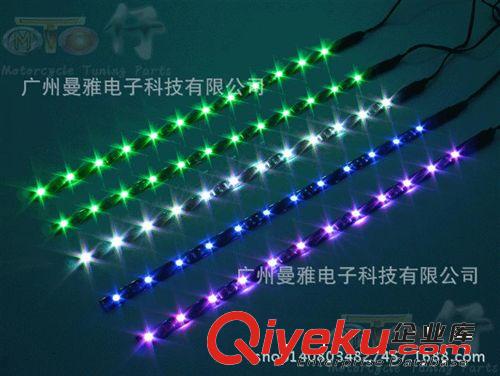 摩托車汽車改裝彩燈批發(fā)LED燈條爆閃燈帶12V電動車裝飾燈原始圖片2