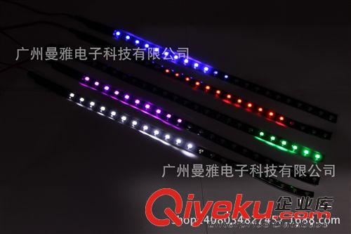 汽車摩托LED改裝貼片流水燈流星雨燈跑馬燈條30厘米原始圖片2