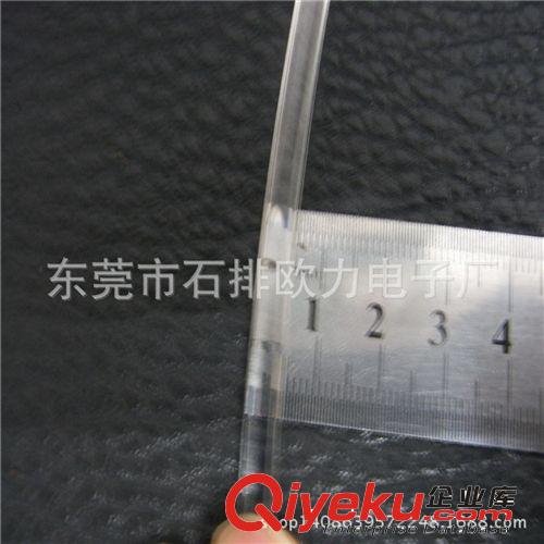 廠家直銷TPU導光條圓形膠條變形膠條發光膠條