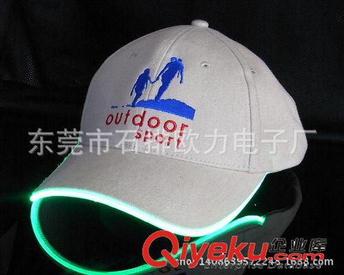 廠家直銷義烏LED發光閃光冷光帽子原始圖片2