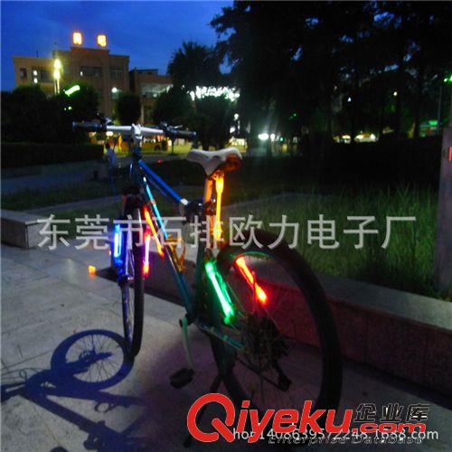 2014 爆款 t6自行車燈 單車警示燈 有紅黃藍(lán)綠橙粉白原始圖片3