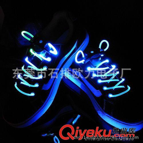 廠家生產(chǎn)LED發(fā)光閃光鞋帶 騎自行車專用鞋帶